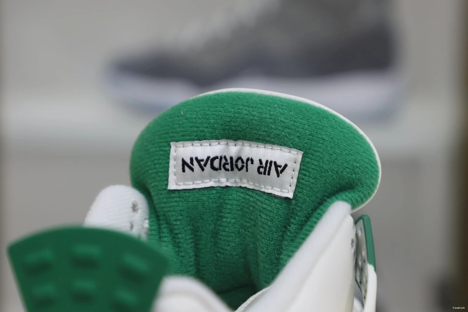 SB AIR RETRO GREEN' 'PINE JORDAN NIKE 4 X 0801
